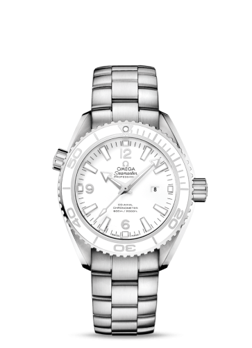 Omega Seamaster Planet Ocean 600M Co-Axial 37.5 Stainless Steel / White / Bracelet
